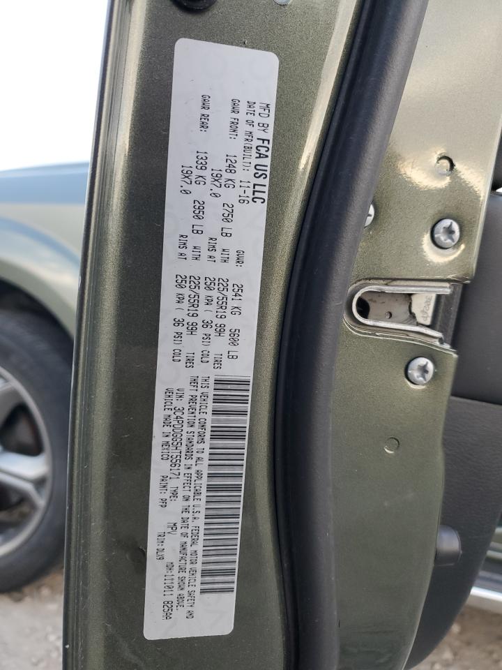 2017 Dodge Journey Crossroad VIN: 3C4PDDGG5HT556171 Lot: 92405025