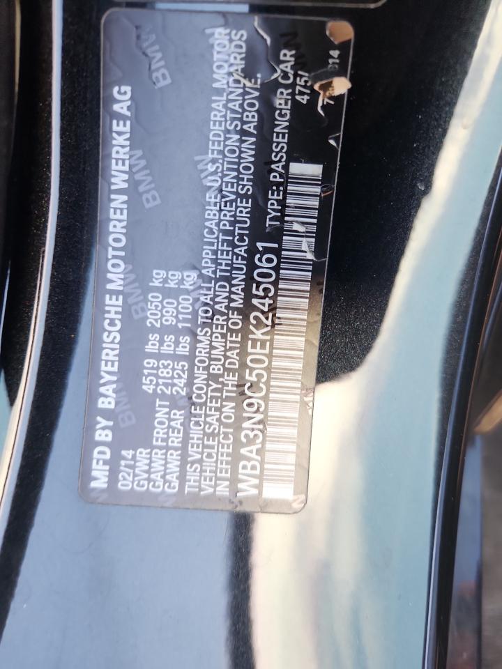 2014 BMW 428 Xi VIN: WBA3N9C50EK245061 Lot: 92279055