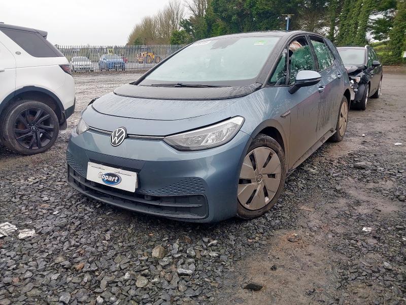 2021 VOLKSWAGEN ID.3 107KW LIFE PRO 58KWH 5DR AUTO for sale at Copart BELFAST