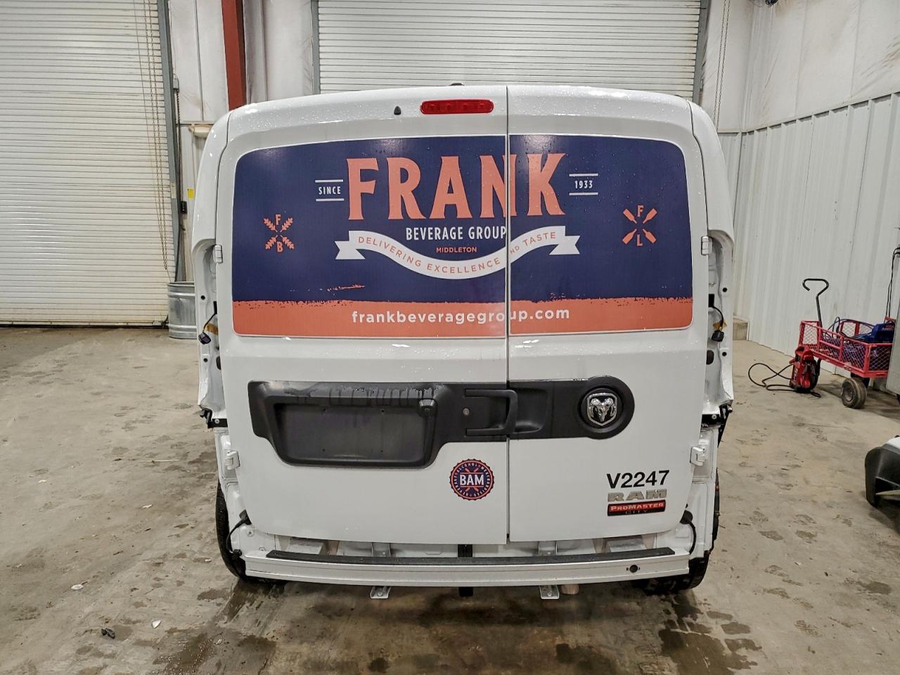 2022 Ram Promaster City Tradesman VIN: ZFBHRFAB5N6Y17869 Lot: 94294315