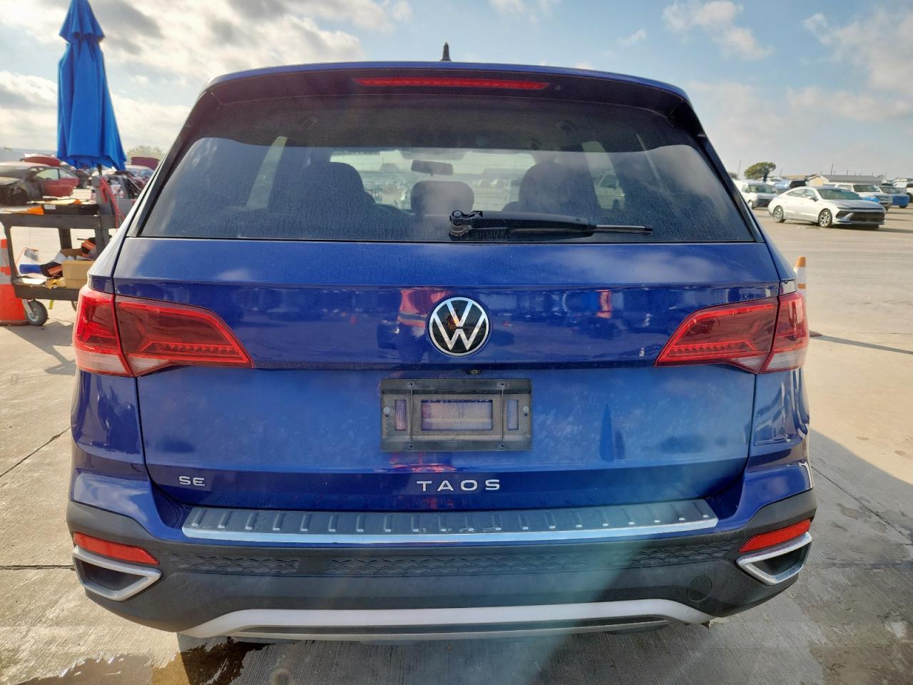 2022 Volkswagen Taos Se VIN: 3VVRX7B21NM043536 Lot: 93145365