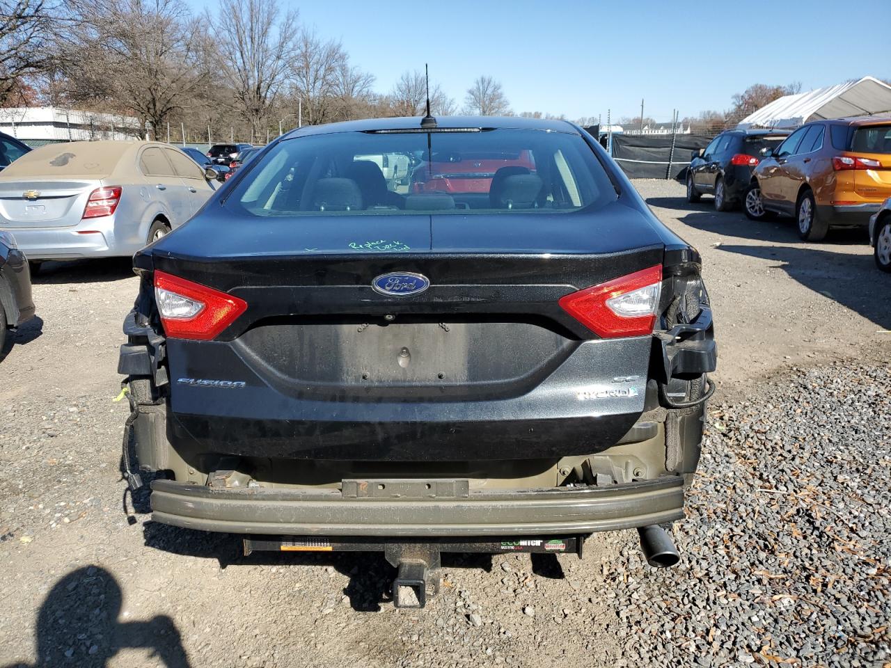 2015 Ford Fusion Se Hybrid VIN: 3FA6P0LU2FR301551 Lot: 91184015