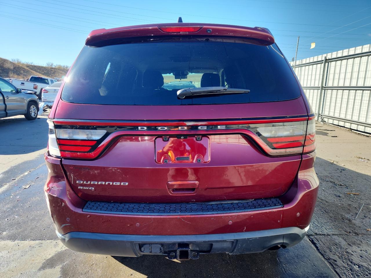 2017 Dodge Durango Sxt VIN: 1C4RDJAG6HC820512 Lot: 92277395