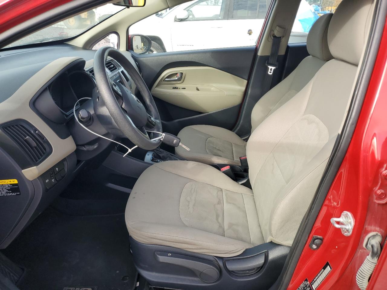 2014 Kia Rio Lx VIN: KNADM4A38E6393589 Lot: 91661295