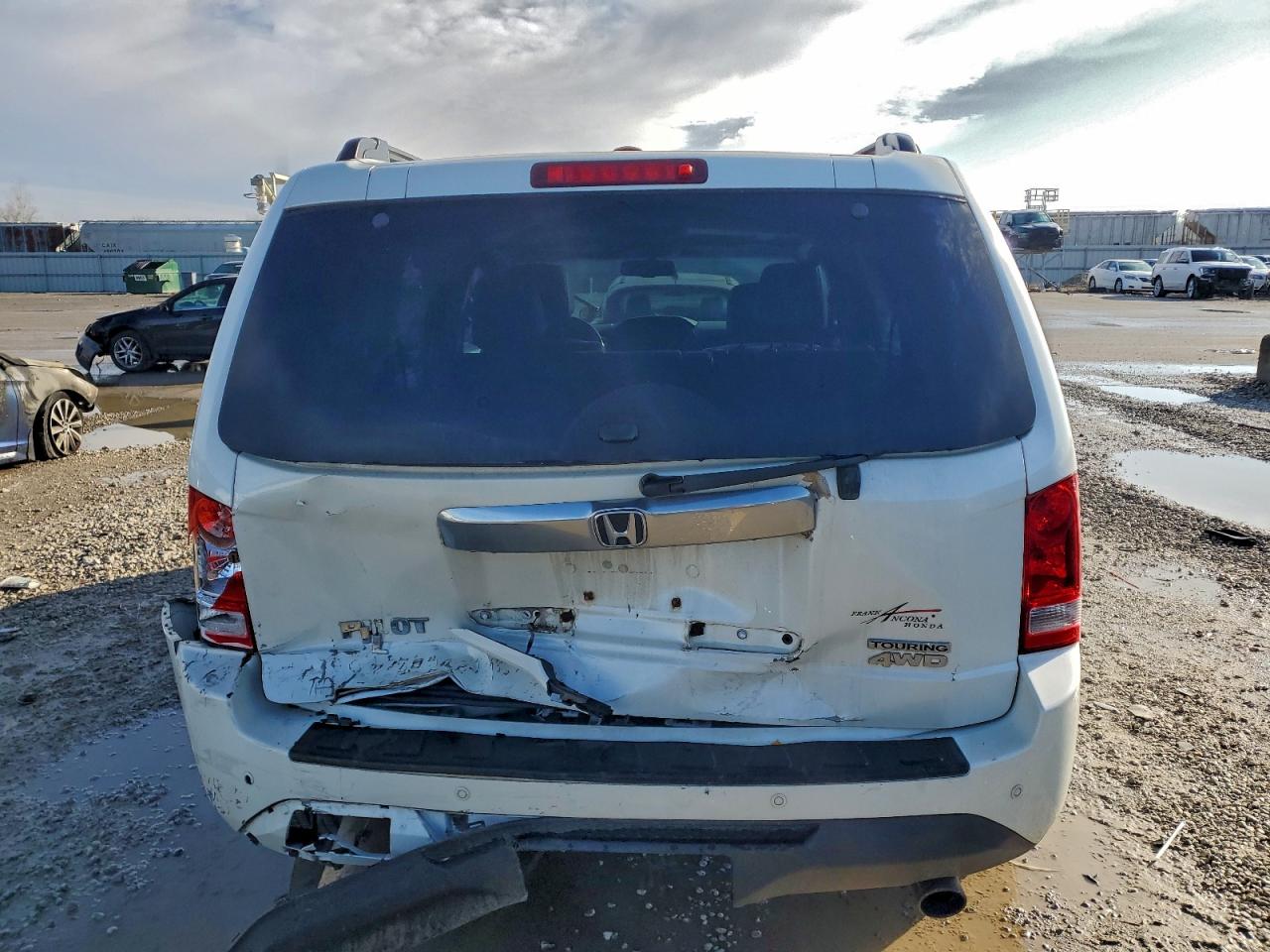 2012 Honda Pilot Touring VIN: 5FNYF4H98CB077894 Lot: 94070865