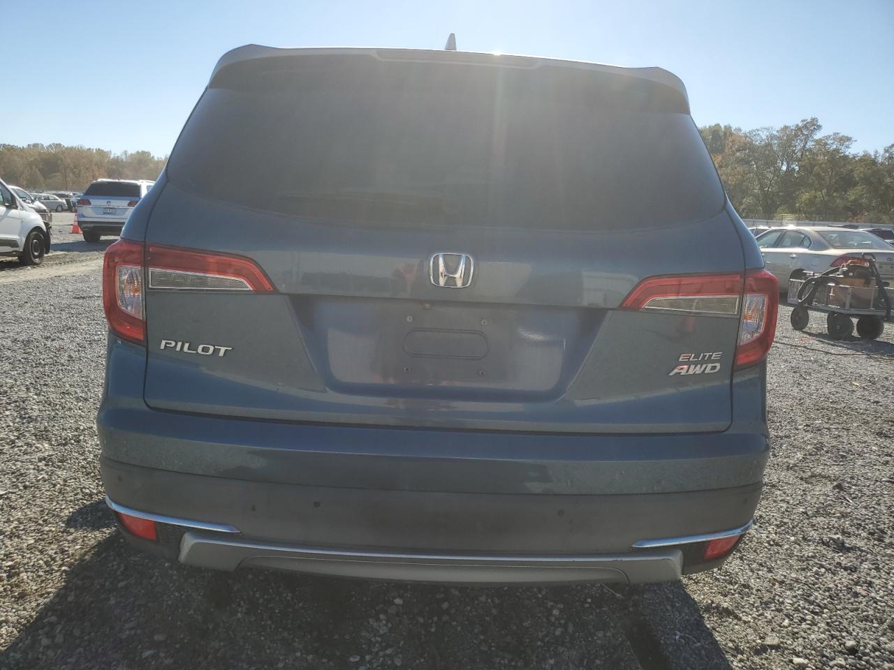 2019 Honda Pilot Elite VIN: 5FNYF6H08KB035284 Lot: 90591555