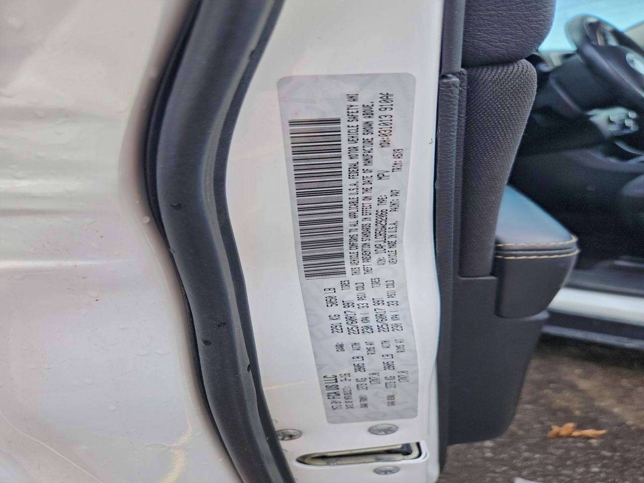 2016 Jeep Cherokee Latitude VIN: 1C4PJLCB5GW292066 Lot: 93861255