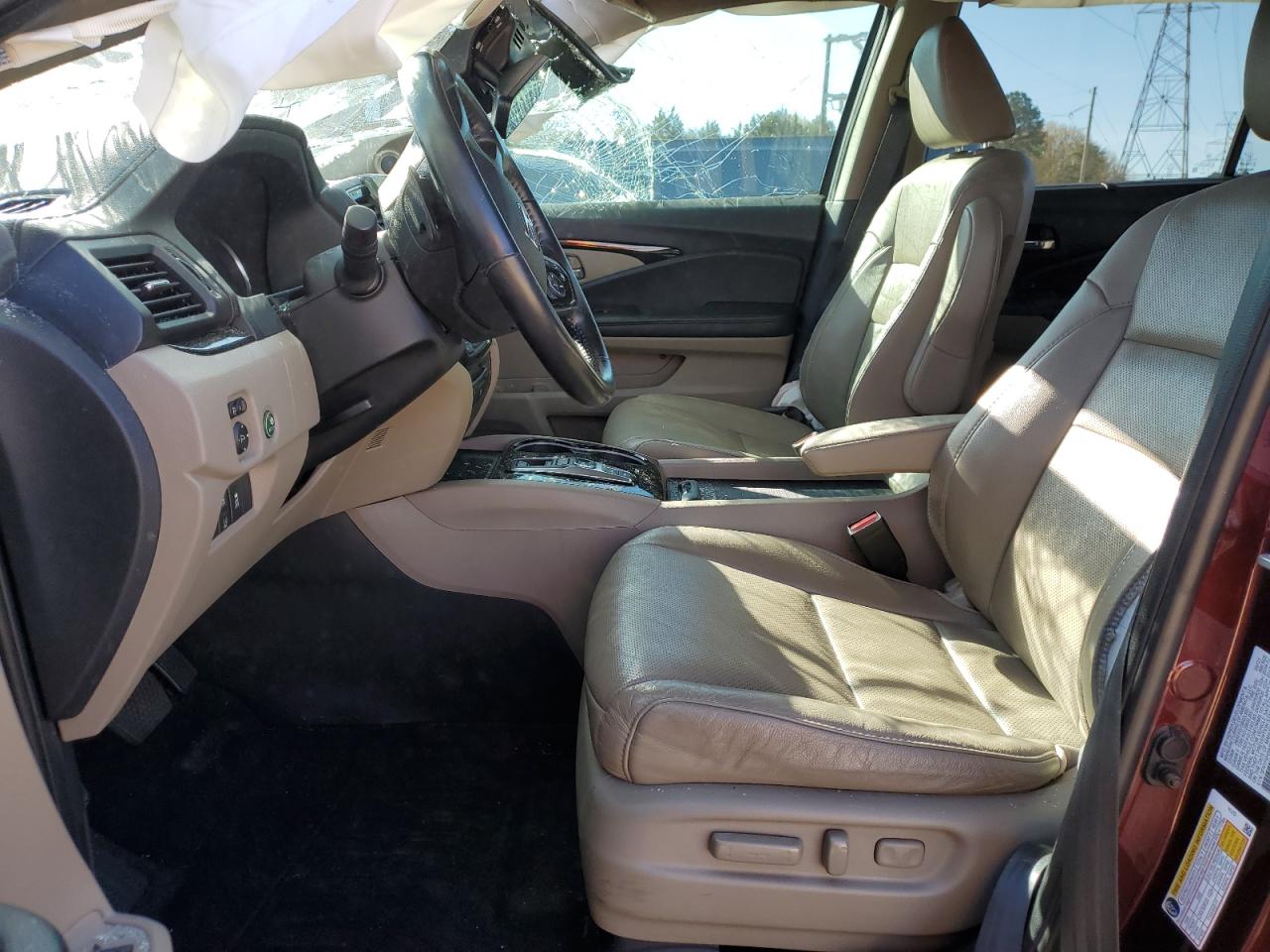 2021 Honda Pilot Elite VIN: 5FNYF6H09MB090832 Lot: 93395315