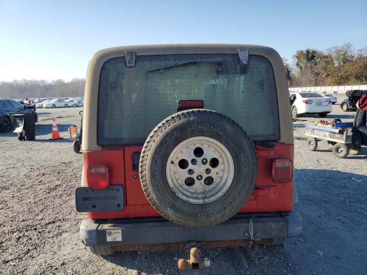 1990 Jeep Wrangler / Tj Sport VIN: 1J4FY19S1XP408984 Lot: 92563415