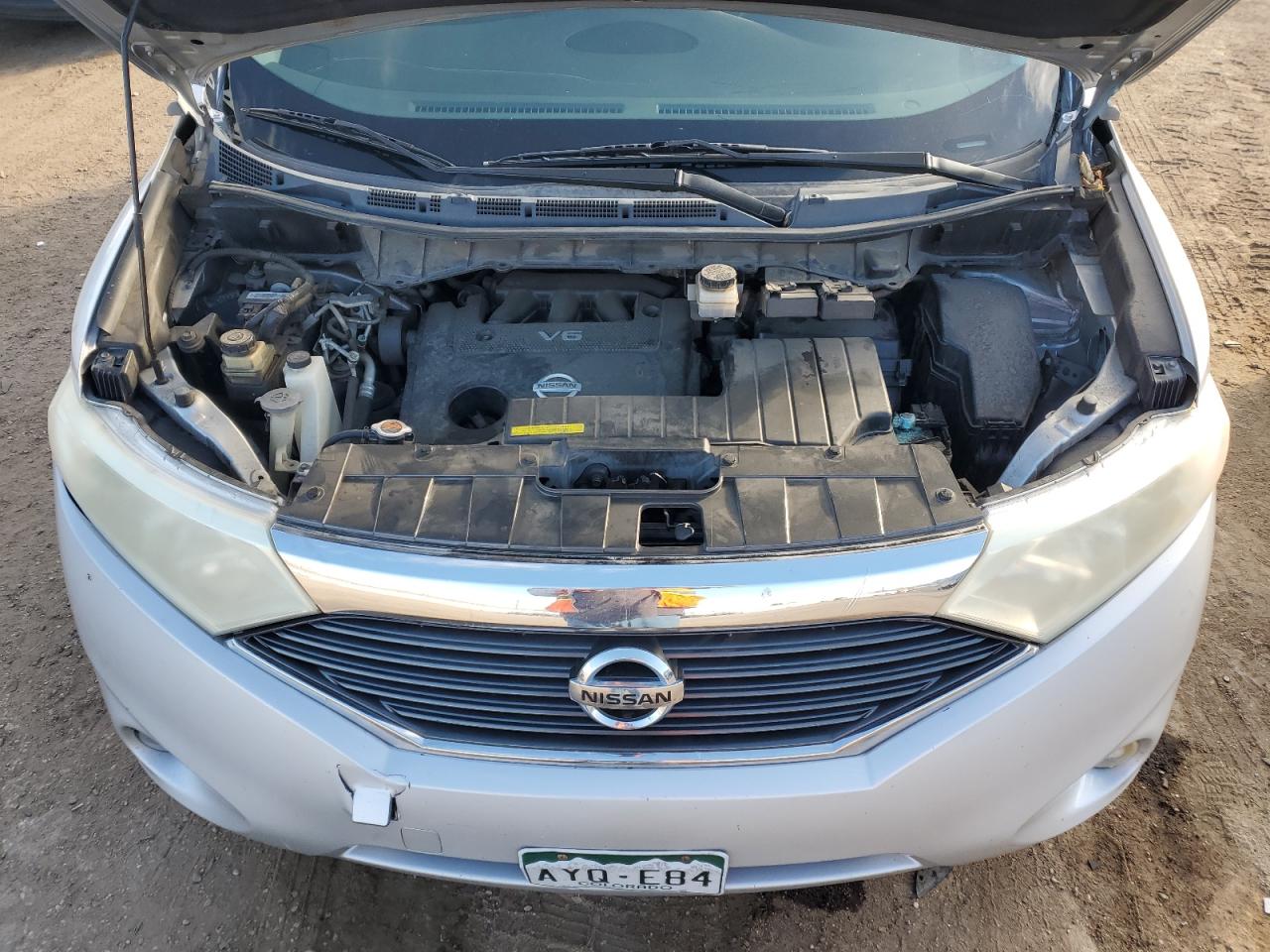 2013 Nissan Quest S VIN: JN8AE2KP4D9060199 Lot: 93848005