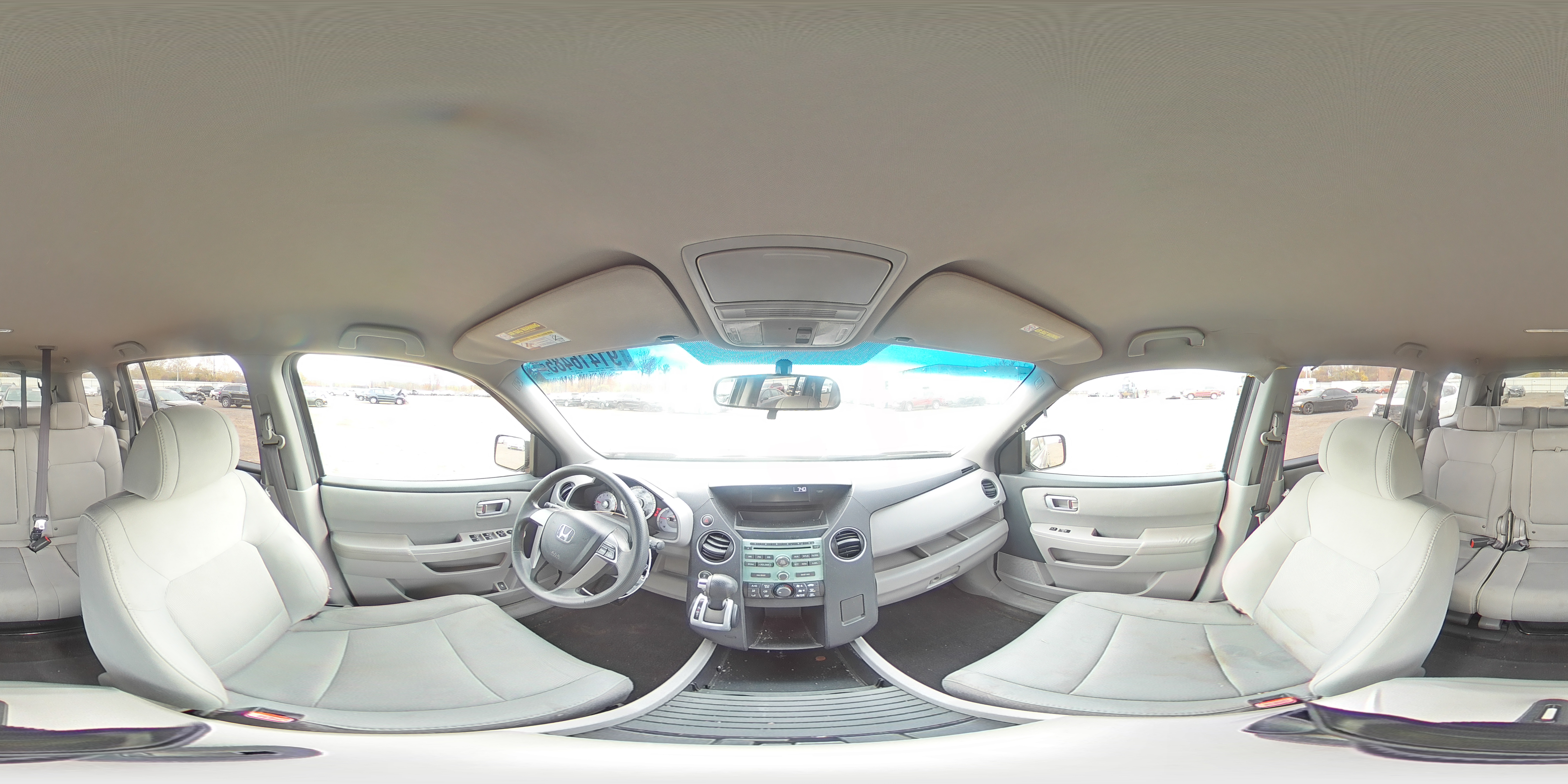 2011 Honda Pilot Lx VIN: 5FNYF4H23BB036431 Lot: 91416485