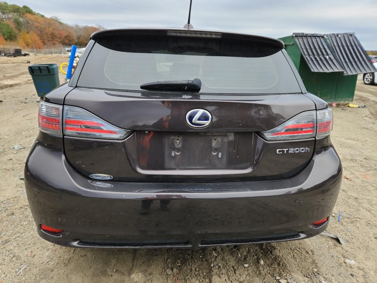 2013 Lexus Ct 200 VIN: JTHKD5BHXD2151174 Lot: 92008685