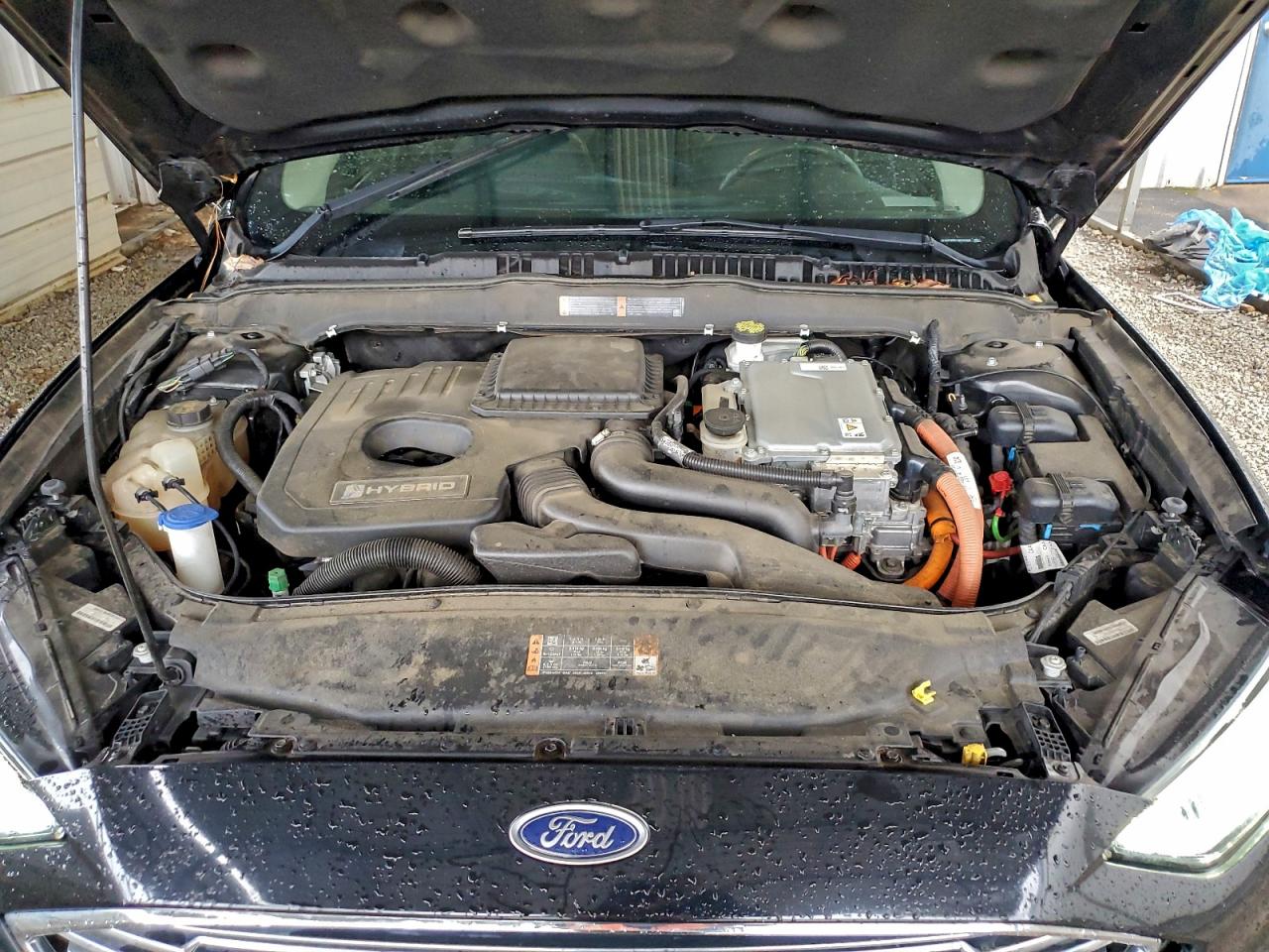 2018 Ford Fusion Titanium/Platinum Hev VIN: 3FA6P0RU1JR181838 Lot: 94324805