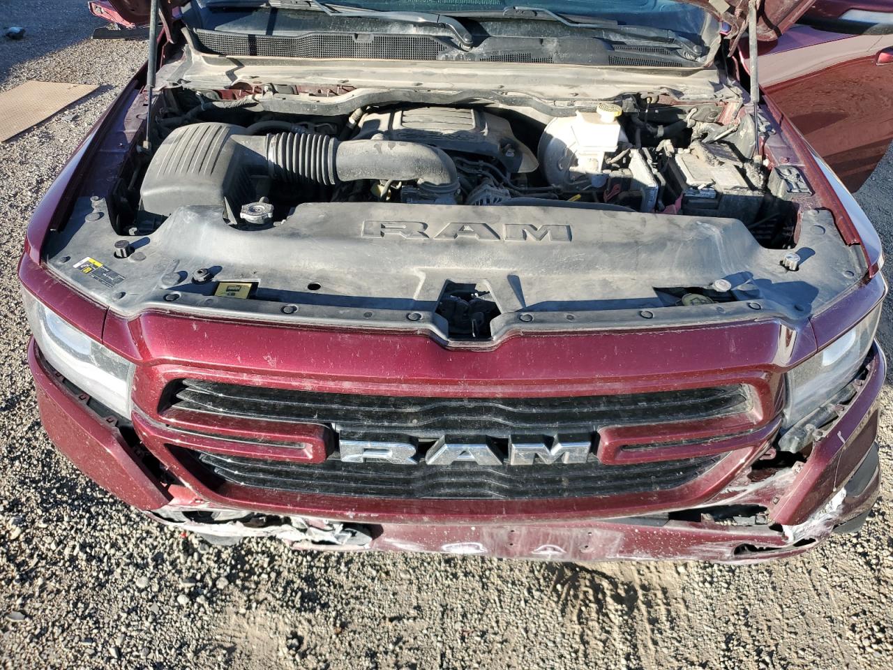 2019 Ram 1500 Laramie VIN: 1C6SRFJT5KN876876 Lot: 90713355