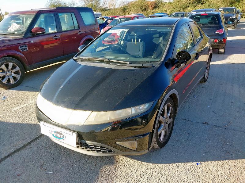 2007 HONDA CIVIC 1.8 I-VTEC EX 5DR for sale at Copart SANDWICH