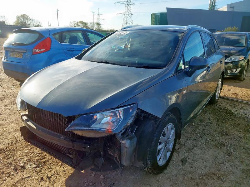 2012 SEAT IBIZA 1.6 TDI CR SE 5DR for sale at Copart BRISTOL