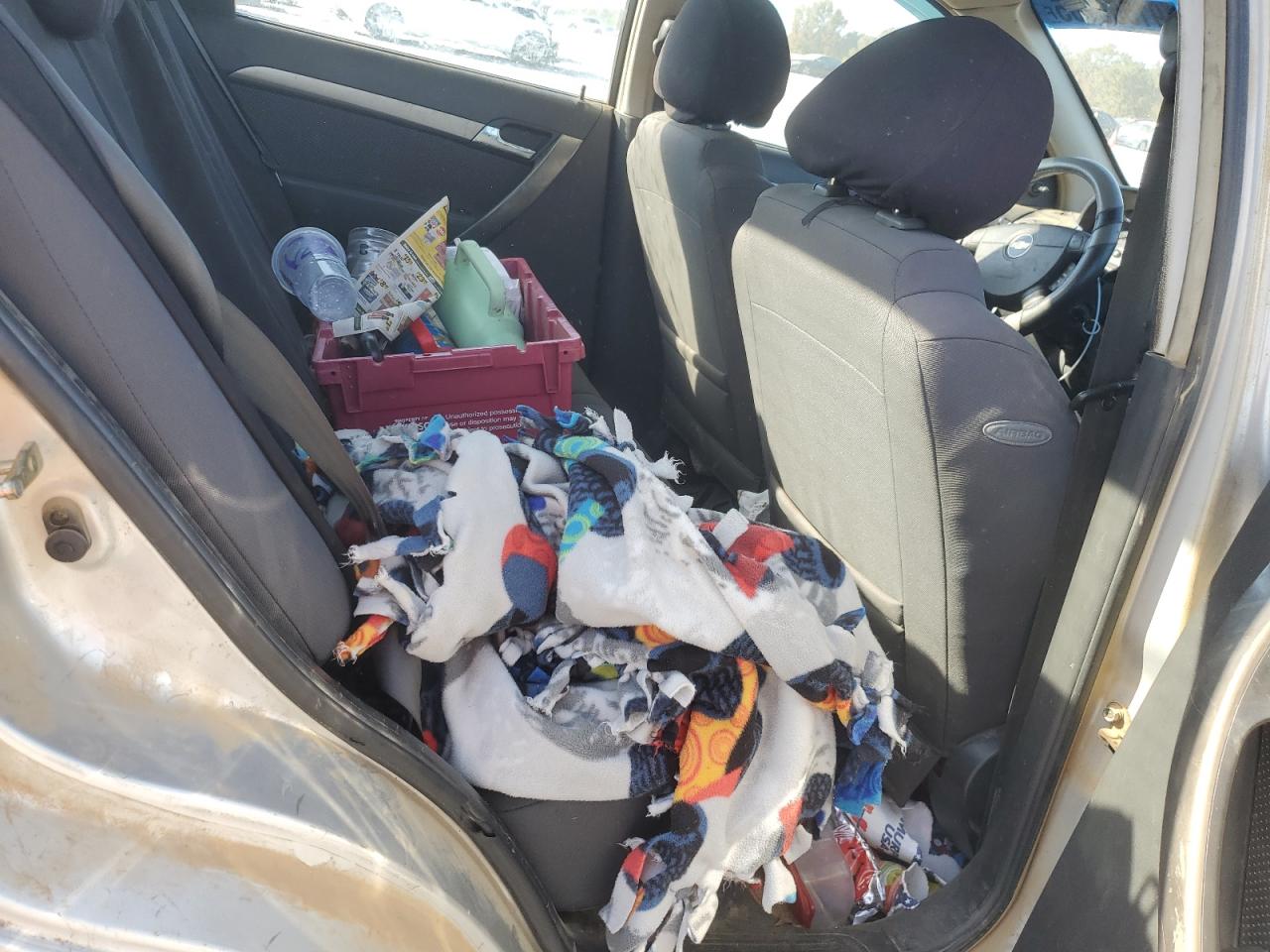 2007 Chevrolet Aveo Base VIN: KL1TD56637B053422 Lot: 91555765