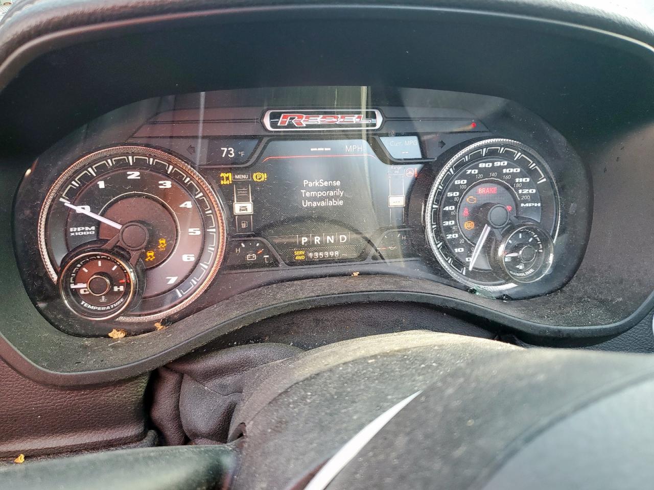 2020 Ram 1500 Rebel VIN: 1C6SRFLT5LN242823 Lot: 91020025