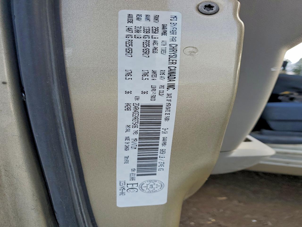 2010 Dodge Grand Caravan Se VIN: 2D4RN4DE2AR275496 Lot: 87204515