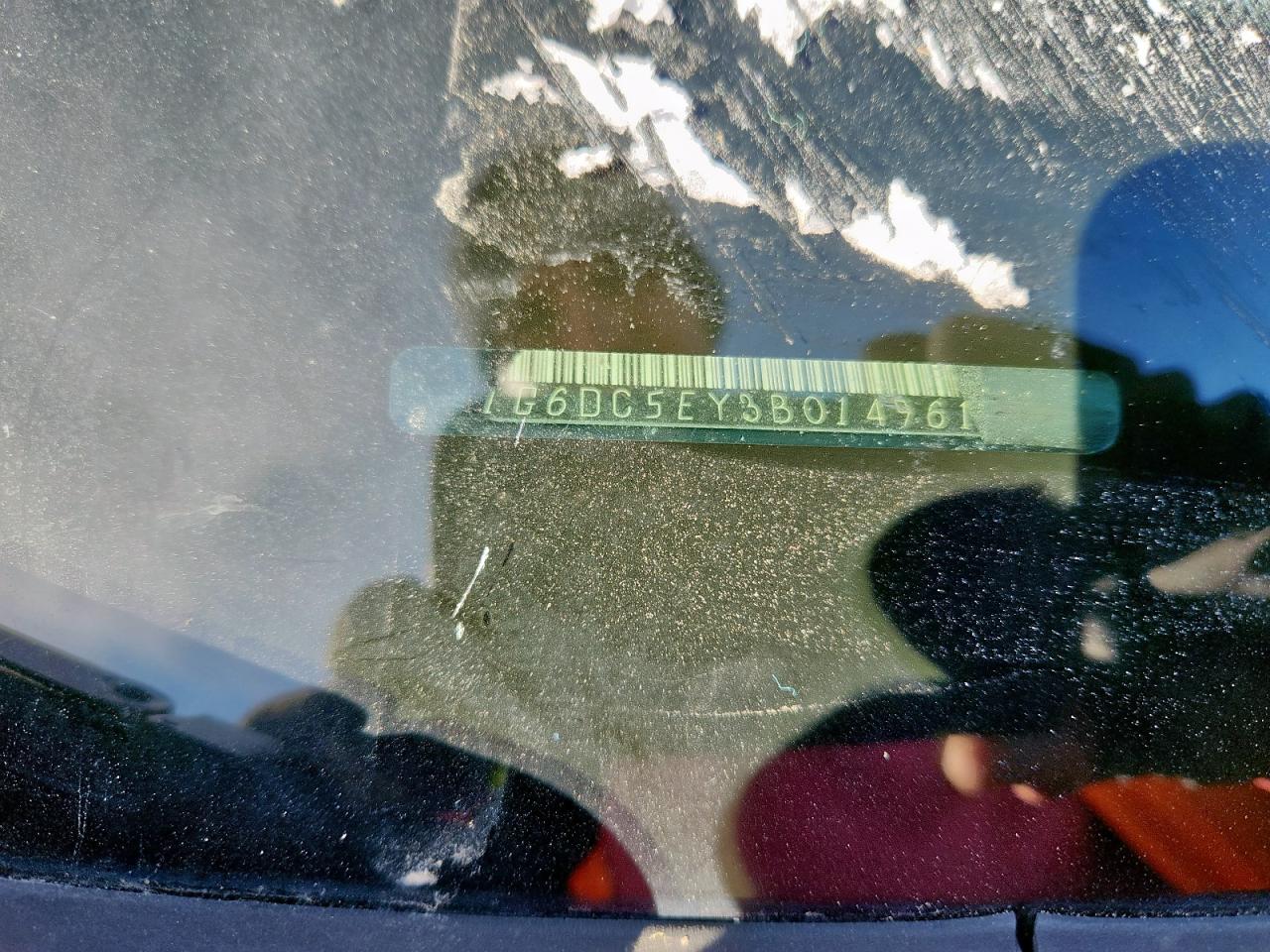 2011 Cadillac Cts VIN: 1G6DC5EY3B0149612 Lot: 92439995