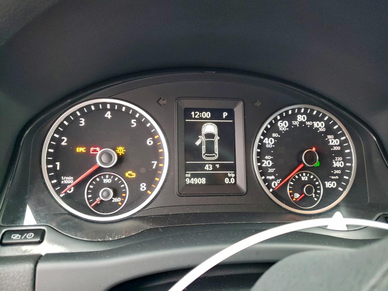 2015 Volkswagen Tiguan S VIN: WVGBV7AX3FW612953 Lot: 93653865