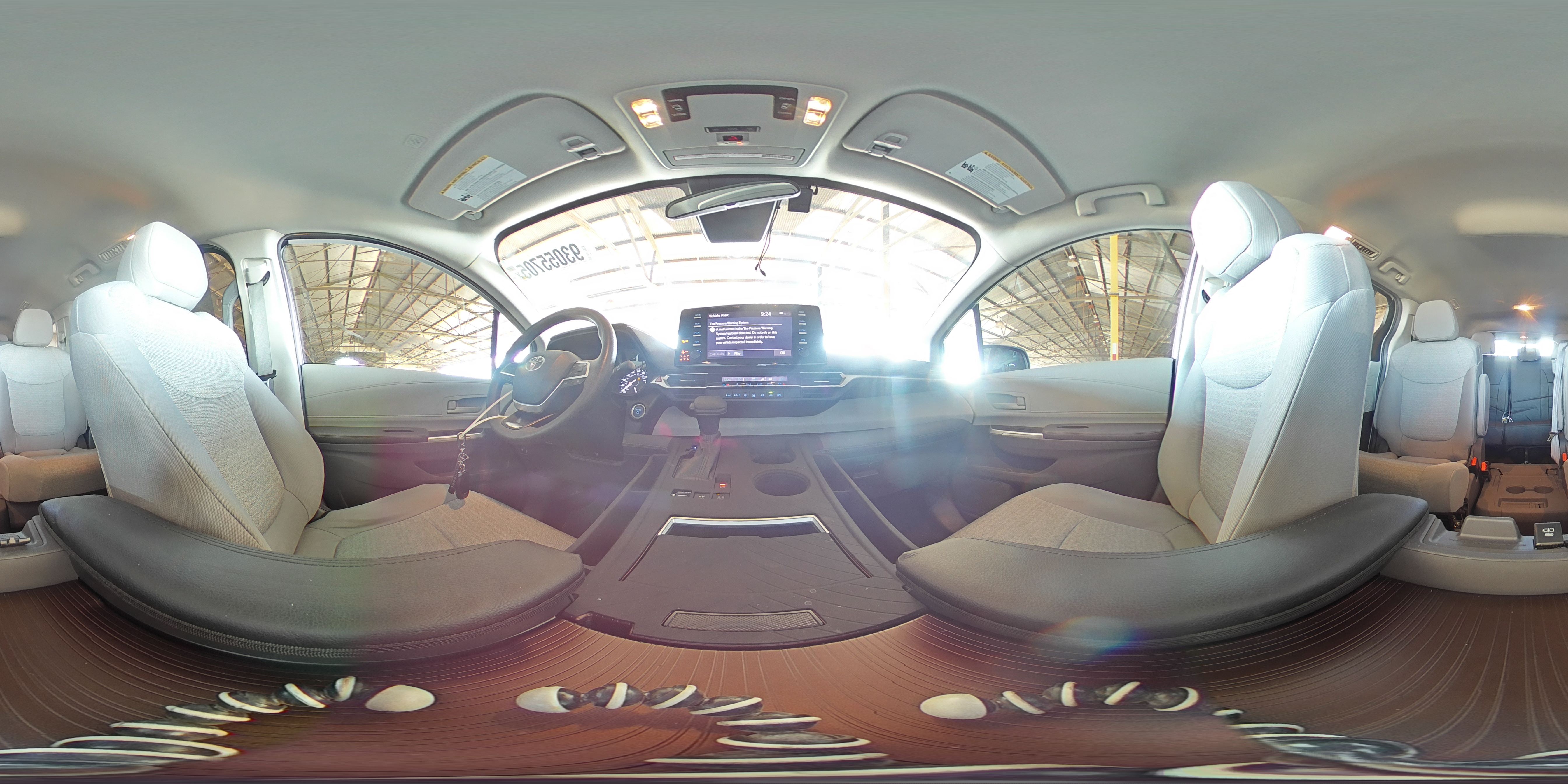 2021 Toyota Sienna Le VIN: 5TDKRKEC5MS053633 Lot: 93055705