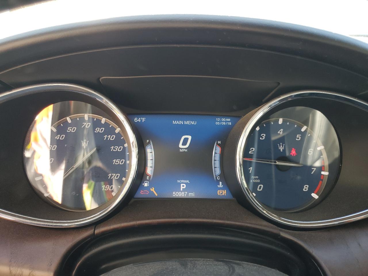 2019 Maserati Quattroporte S VIN: ZAM56YPA9K1308567 Lot: 92855605