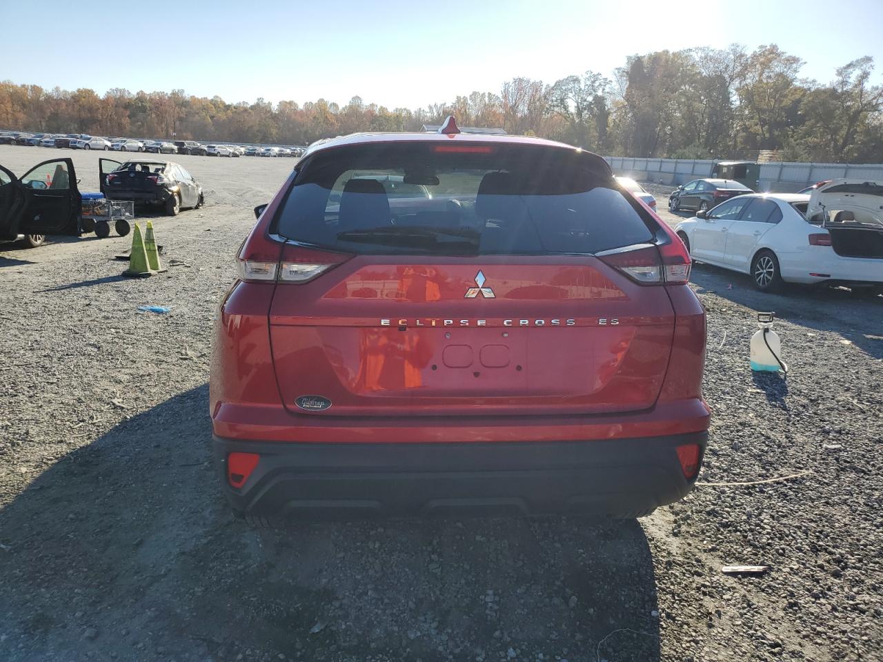 2024 Mitsubishi Eclipse Cross Es VIN: JA4ATUAA7RZ027922 Lot: 91346525