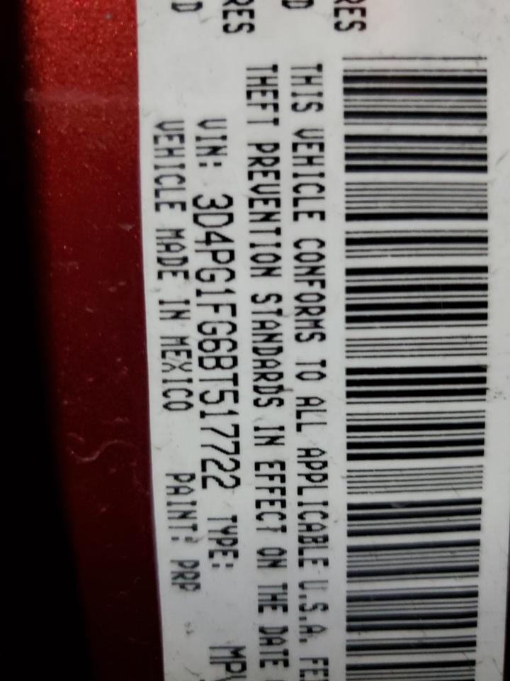 2011 Dodge Journey Ma VIN: 517722 Lot: 93983975