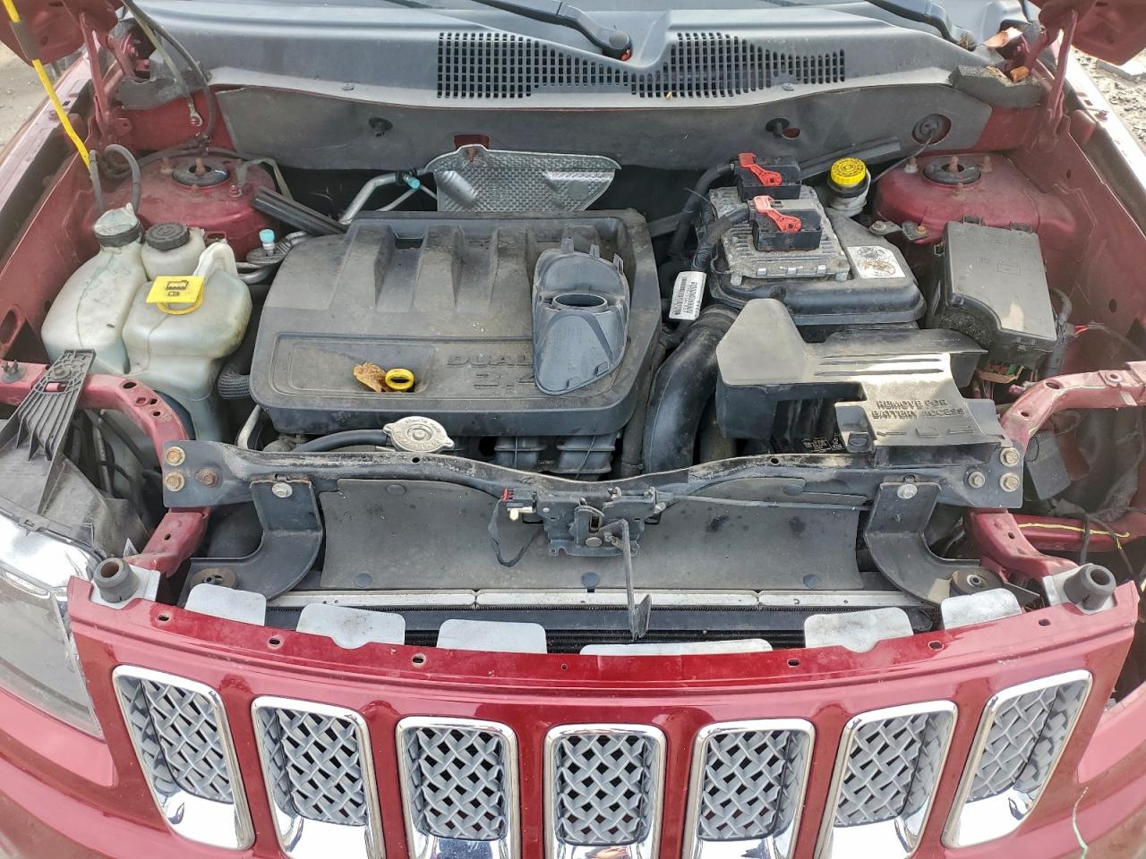 2014 Jeep Compass Latitude VIN: 1C4NJDEB2ED707041 Lot: 93706405