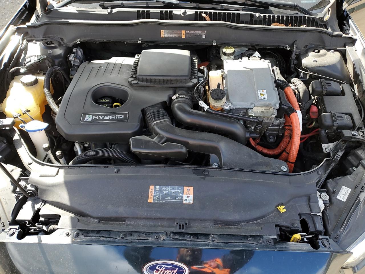 2014 Ford Fusion Titanium Hev VIN: 3FA6P0RUXER155552 Lot: 92783785