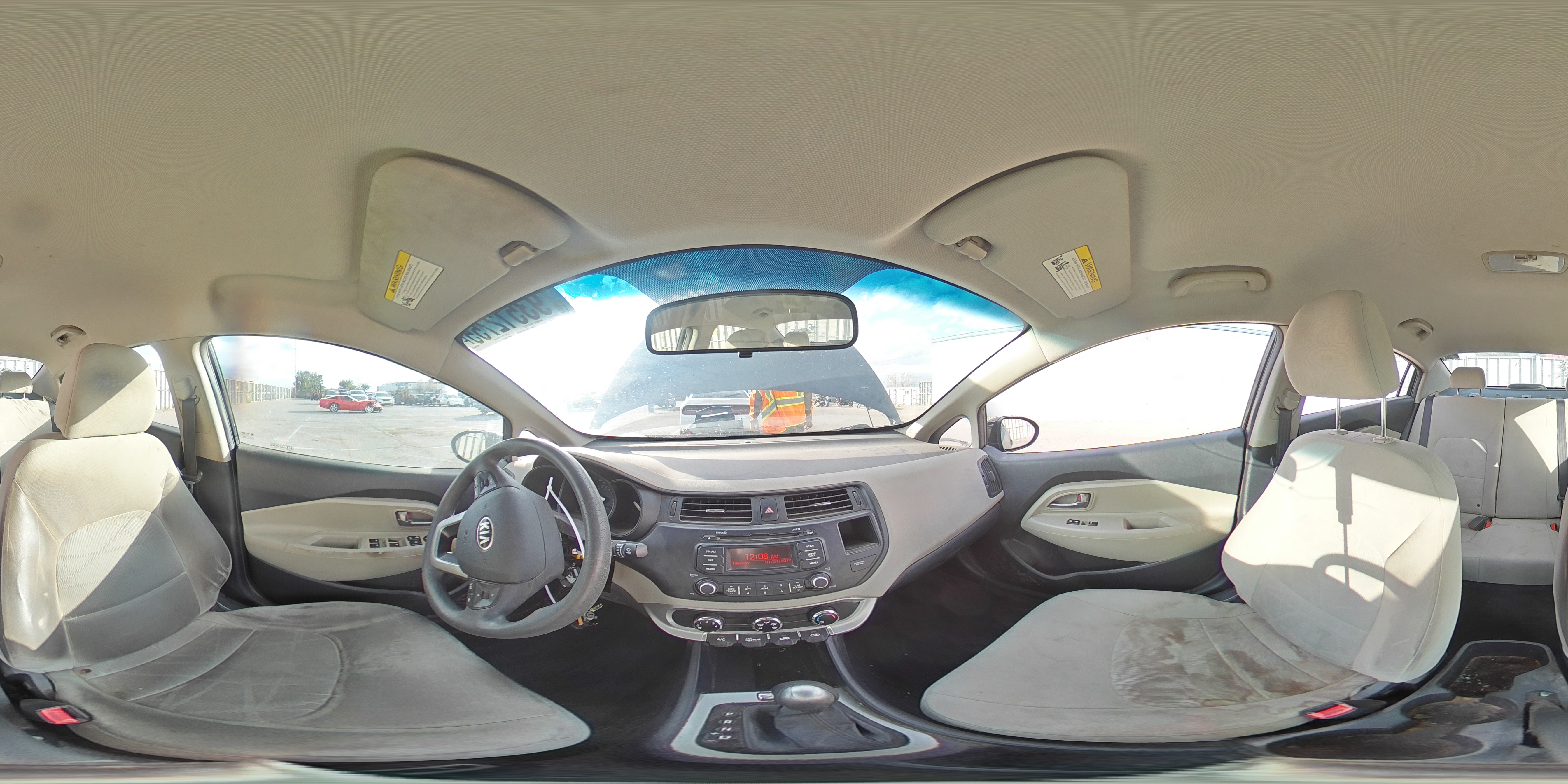 2013 Kia Rio Lx VIN: KNADM4A38D6176817 Lot: 93512755