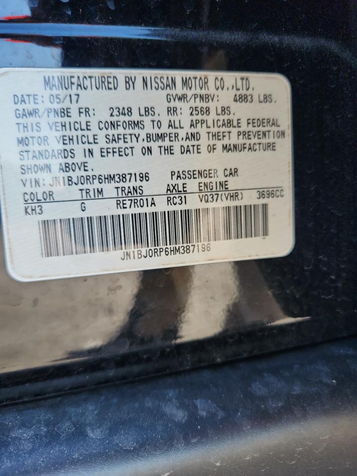 2017 Infiniti Qx50 VIN: JN1BJ0RP6HM387196 Lot: 91604655