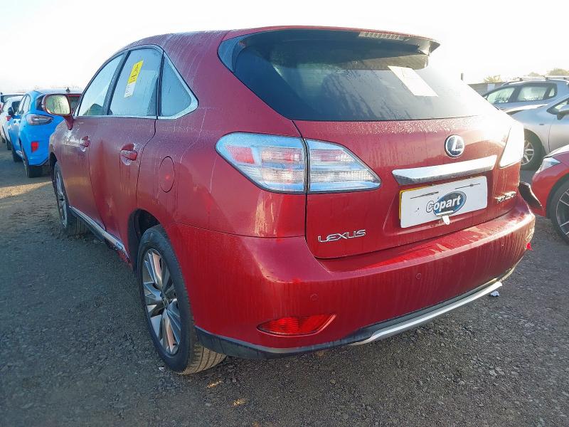 2012 LEXUS RX 450H 3.5 ADVANCE 5DR CVT AUTO [SUNROOF]