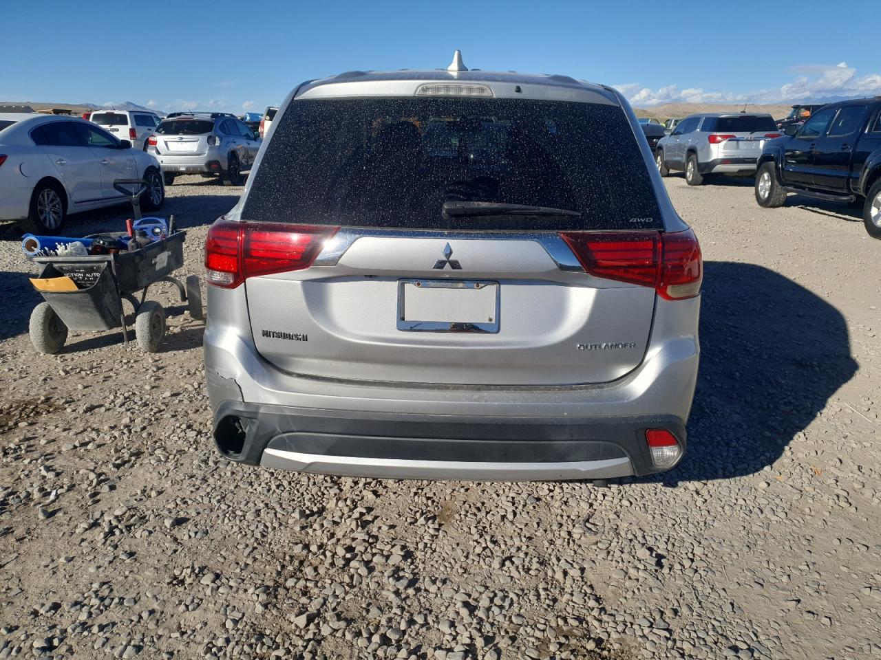 2018 Mitsubishi Outlander Se VIN: JA4AZ3A38JZ040077 Lot: 91660725