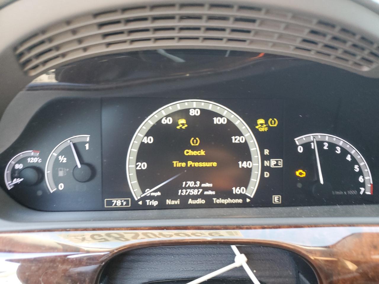 2013 Mercedes-Benz S 550 4Matic VIN: WDDNG9EB2DA497378 Lot: 93640285