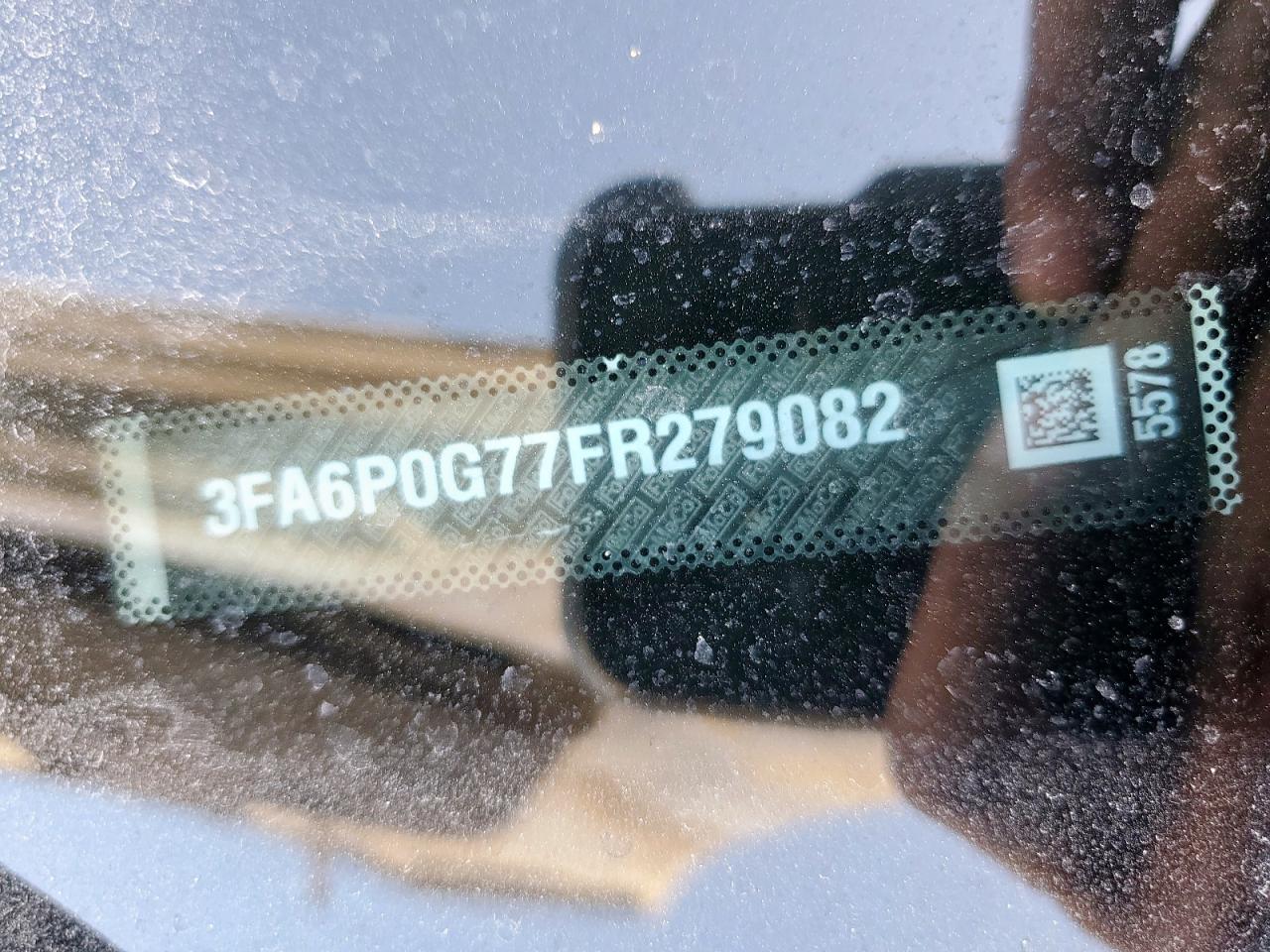2015 Ford Fusion S VIN: 3FA6P0G77FR279082 Lot: 92206575