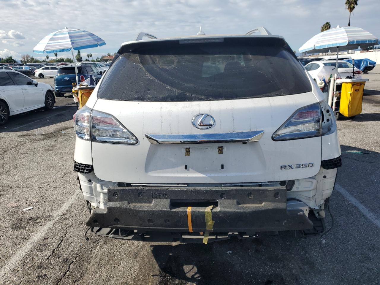 2012 Lexus Rx 350 VIN: 2T2ZK1BA2CC074717 Lot: 93130185