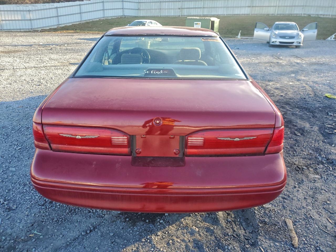 1996 Ford Thunderbird Lx VIN: 1FALP62W7TH145612 Lot: 94542655