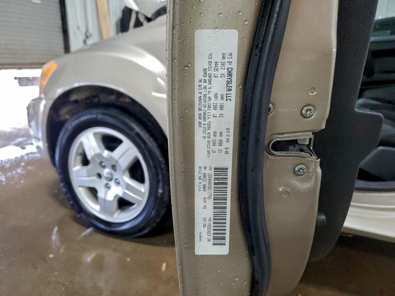 2009 Dodge Caliber Sxt VIN: 1B3HB48A39D117743 Lot: 94178135