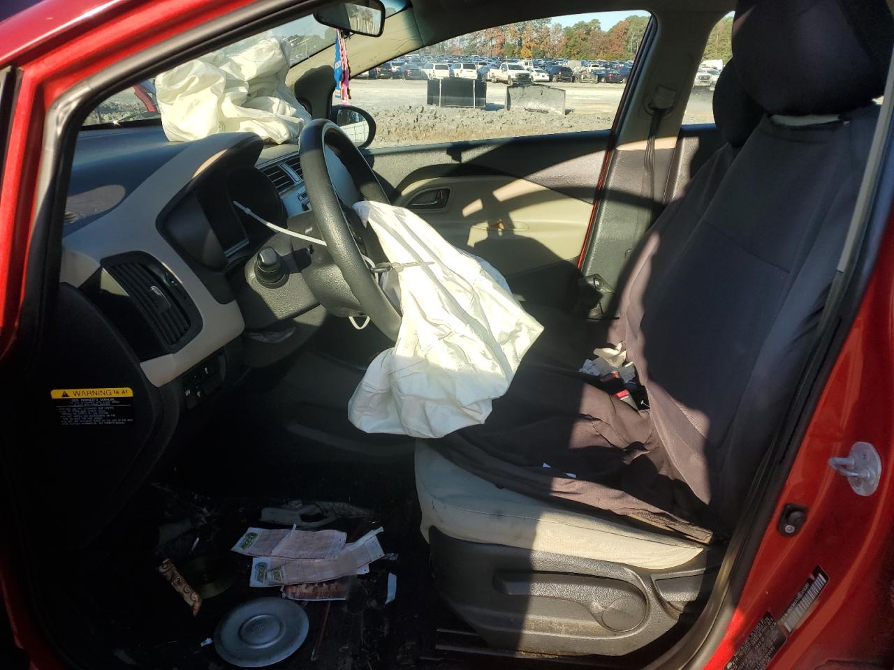 2013 Kia Rio Lx VIN: KNADM4A33D6309080 Lot: 91515875