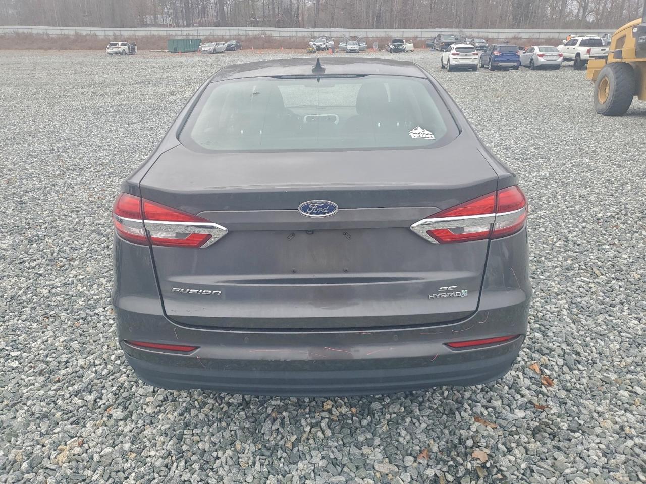 2019 Ford Fusion Se VIN: 3FA6P0LU4KR204474 Lot: 93731615
