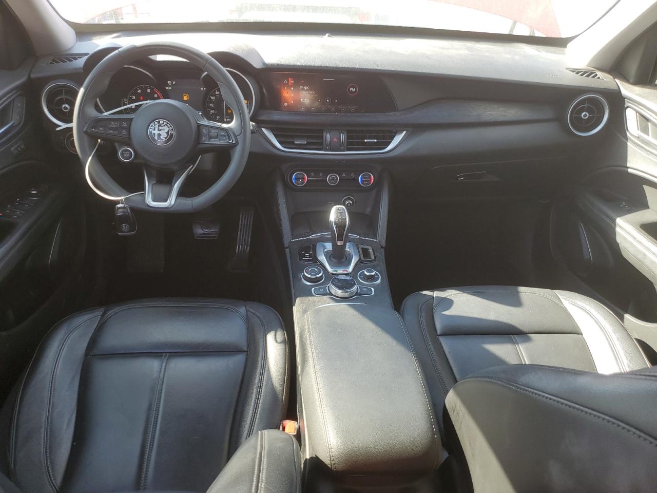 2021 Alfa Romeo Stelvio Sport VIN: ZASPAJAN4M7C98570 Lot: 92630595