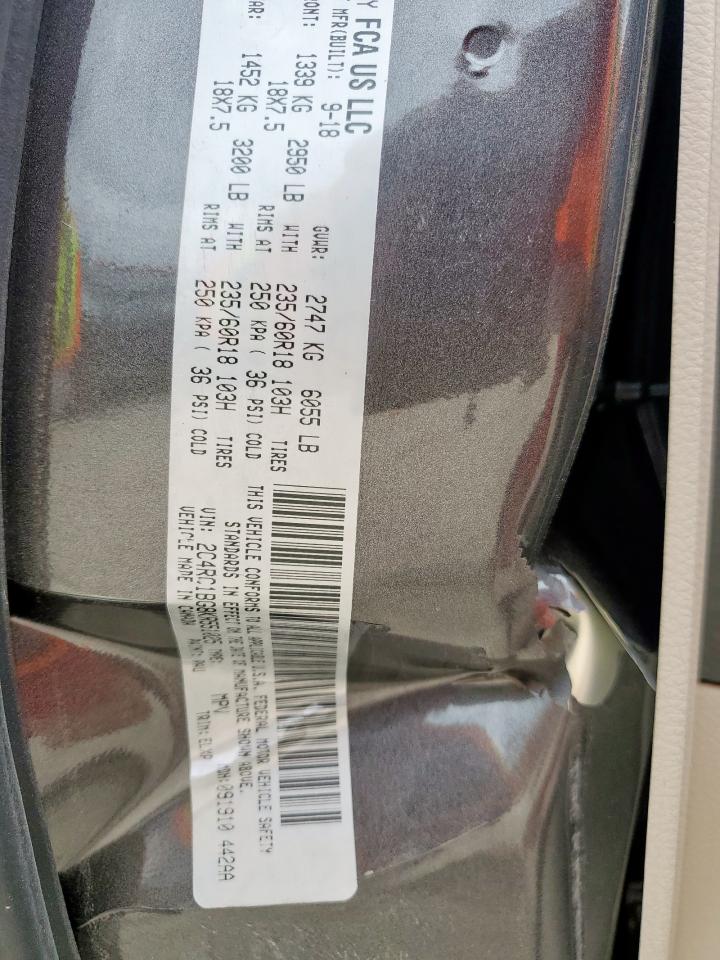 2019 Chrysler Pacifica Touring L VIN: 2C4RC1BG8KR551025 Lot: 91120885