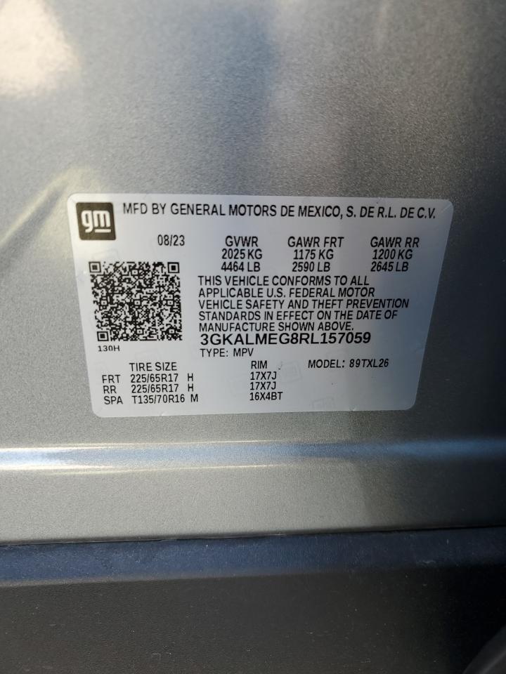 2024 GMC Terrain Sle VIN: 3GKALMEG8RL157059 Lot: 92651085