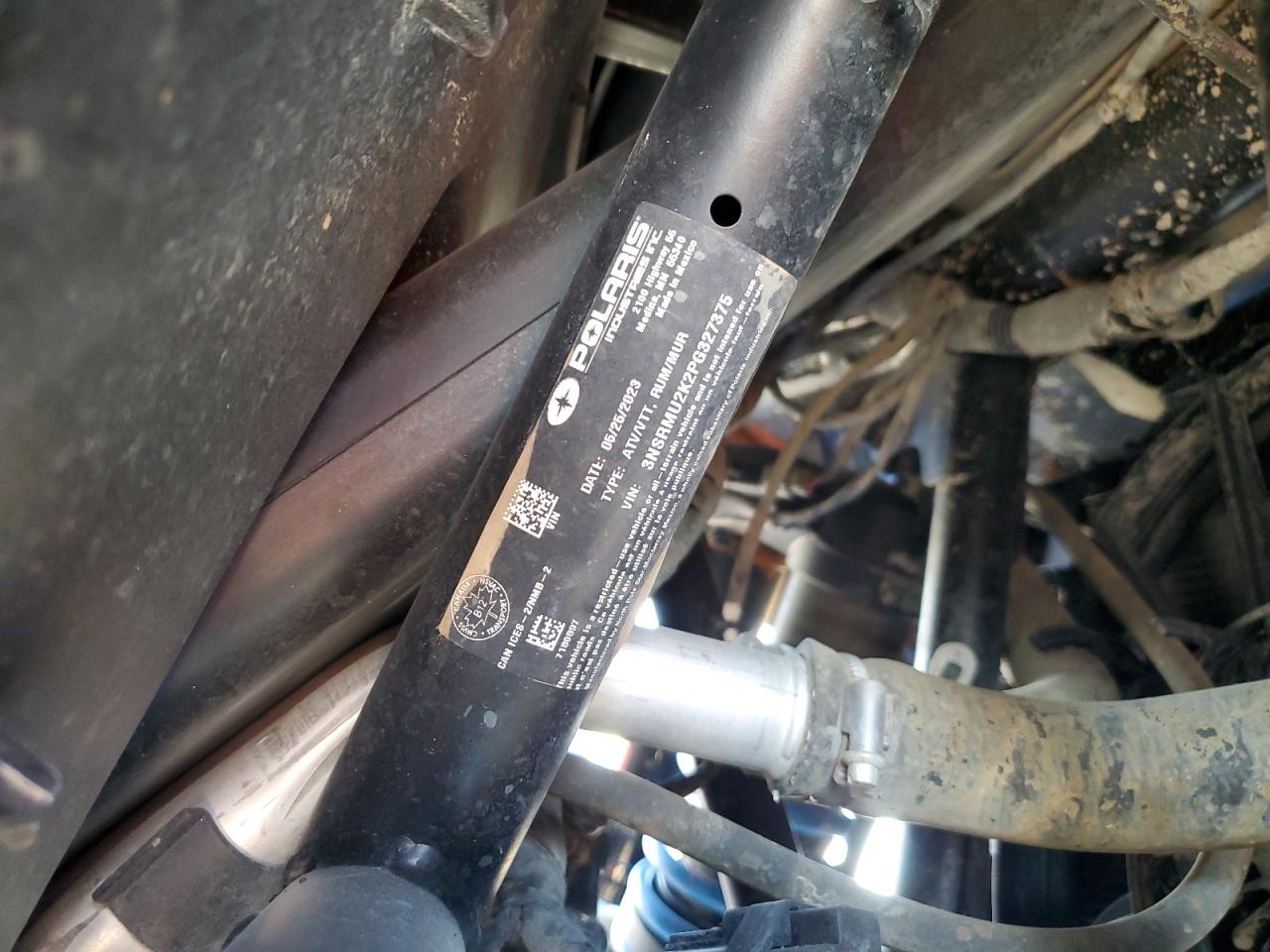 2023 Polaris Rzr Pro R 4 Troy Lee Designs VIN: 3NSRMU2K2PG327375 Lot: 92428045