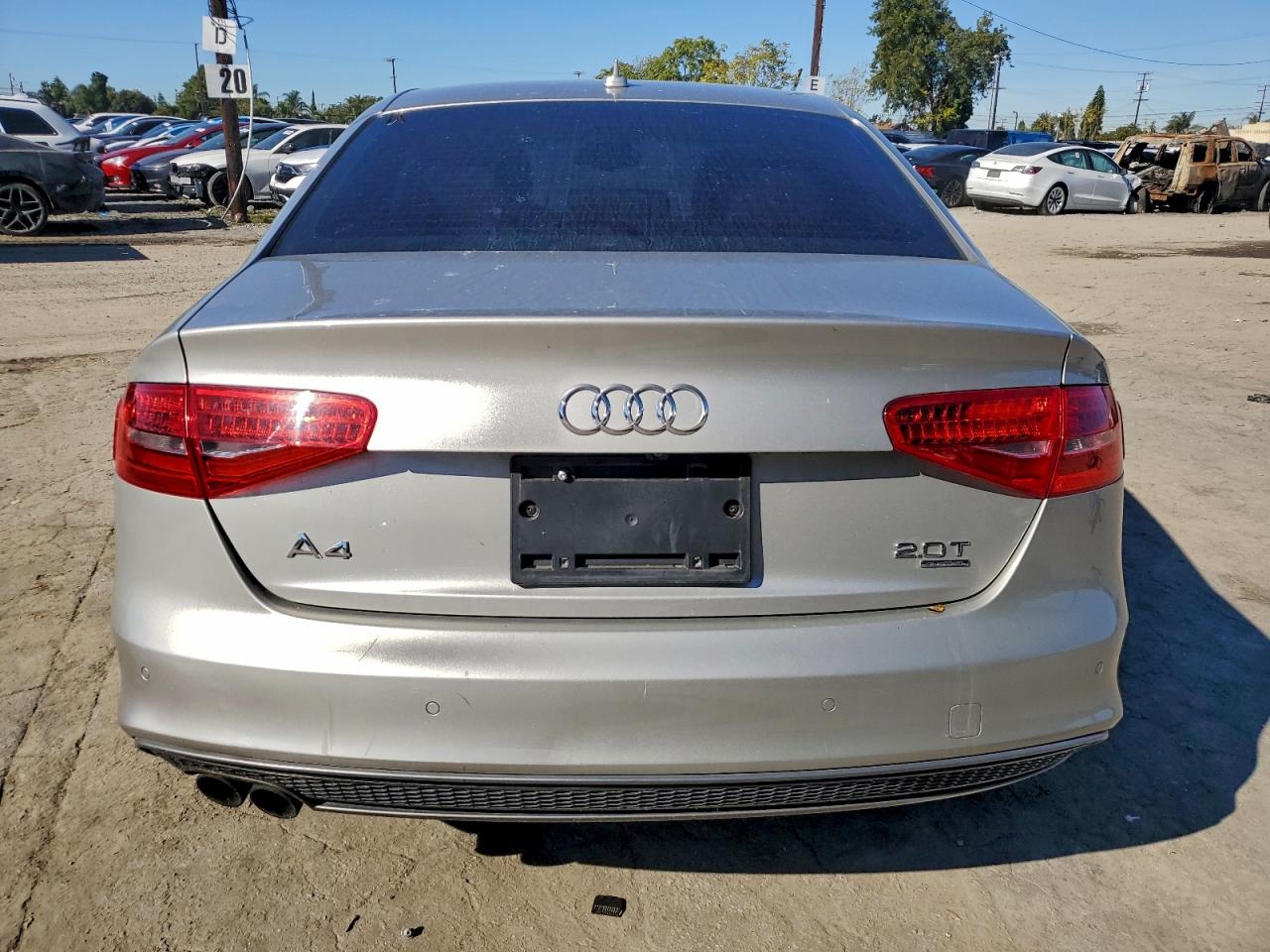 2014 Audi A4 Premium Plus VIN: WAUFFAFL3EN014806 Lot: 93932245
