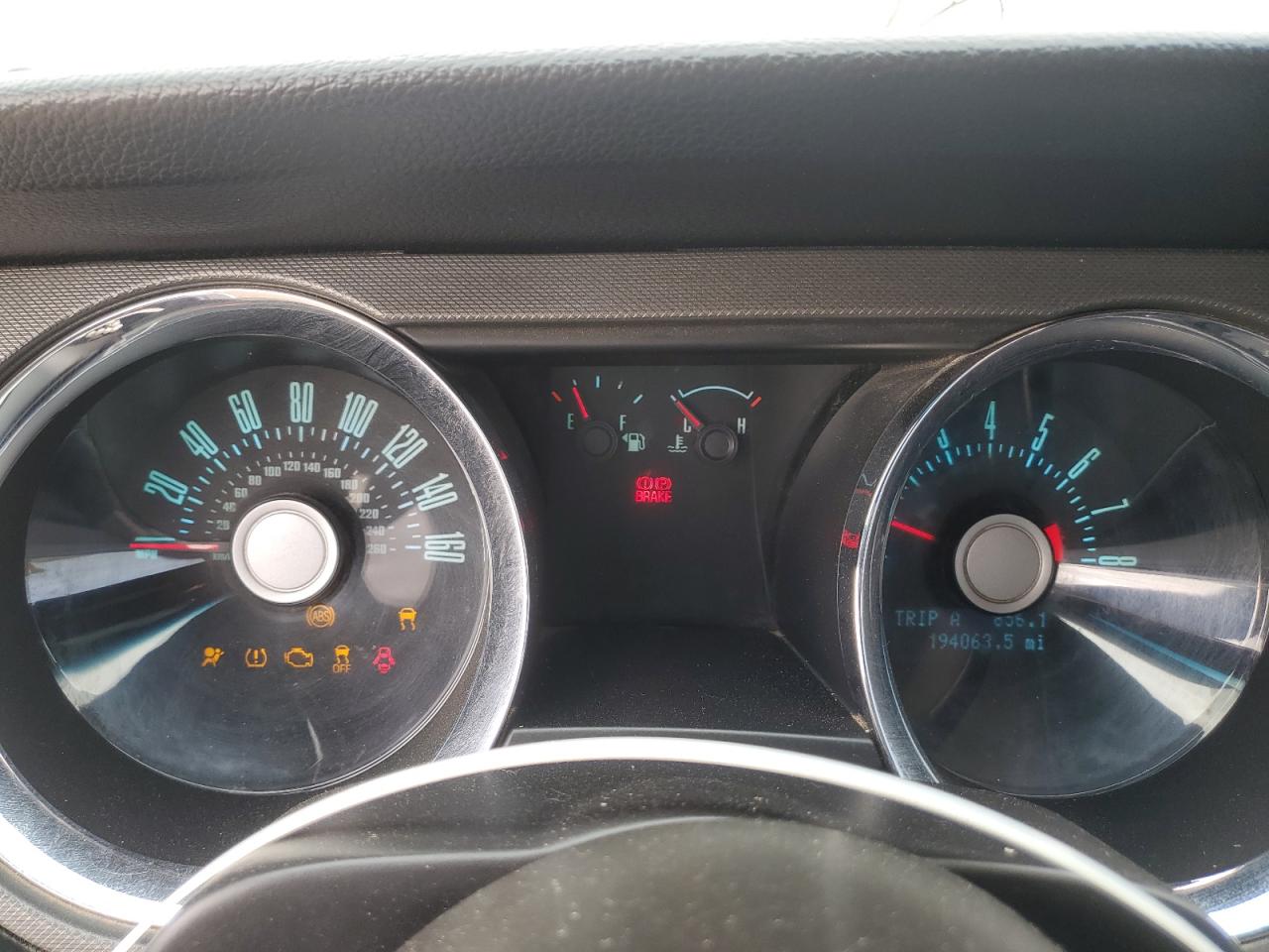 2012 Ford Mustang VIN: 1ZVBP8EM0C5254469 Lot: 92671415