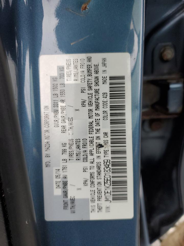 2014 Mazda Mazda2 Sport VIN: JM1DE1KZ5E0183469 Lot: 92085935