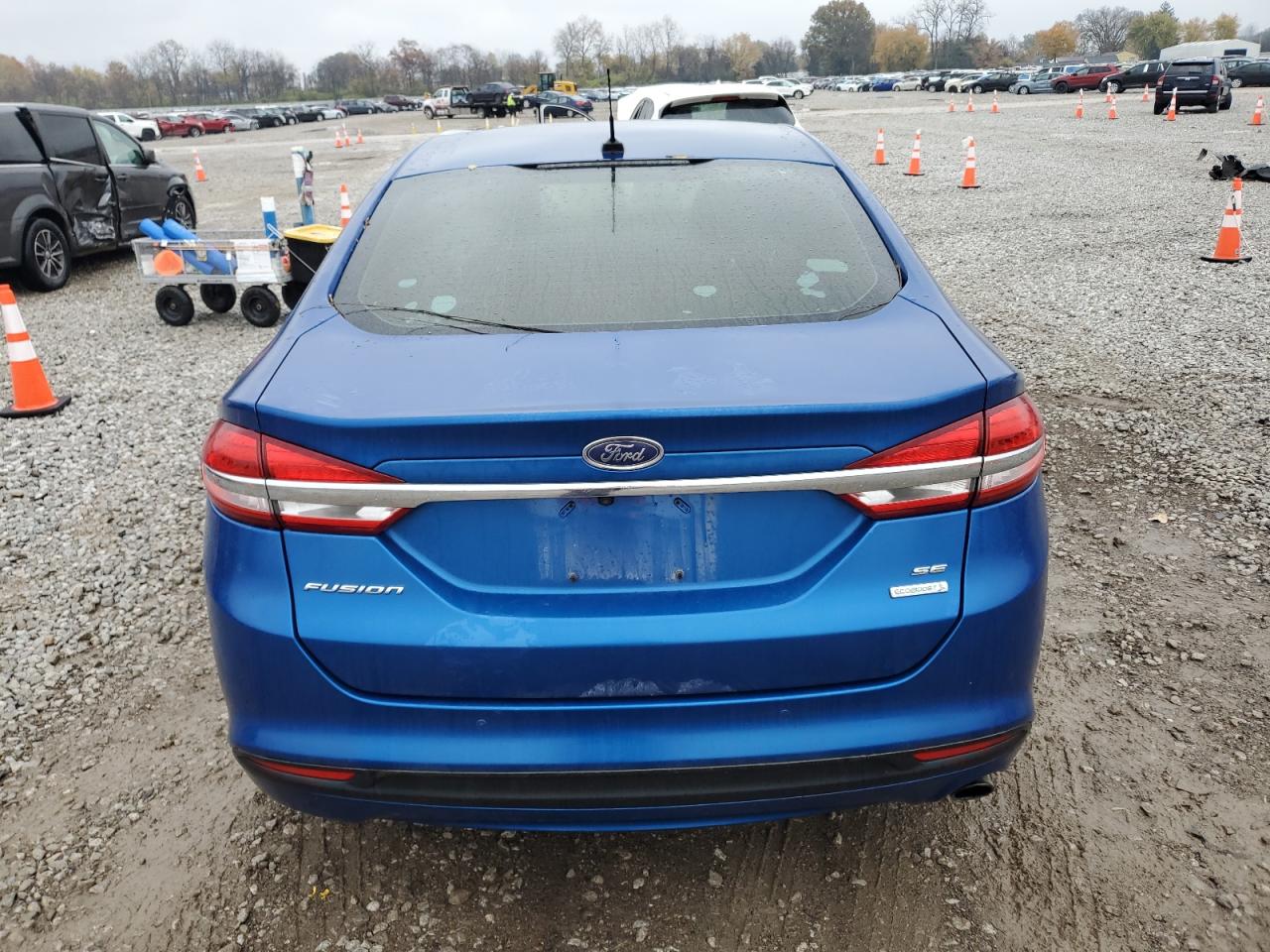 2017 Ford Fusion Se VIN: 3FA6P0HD6HR205501 Lot: 91826345